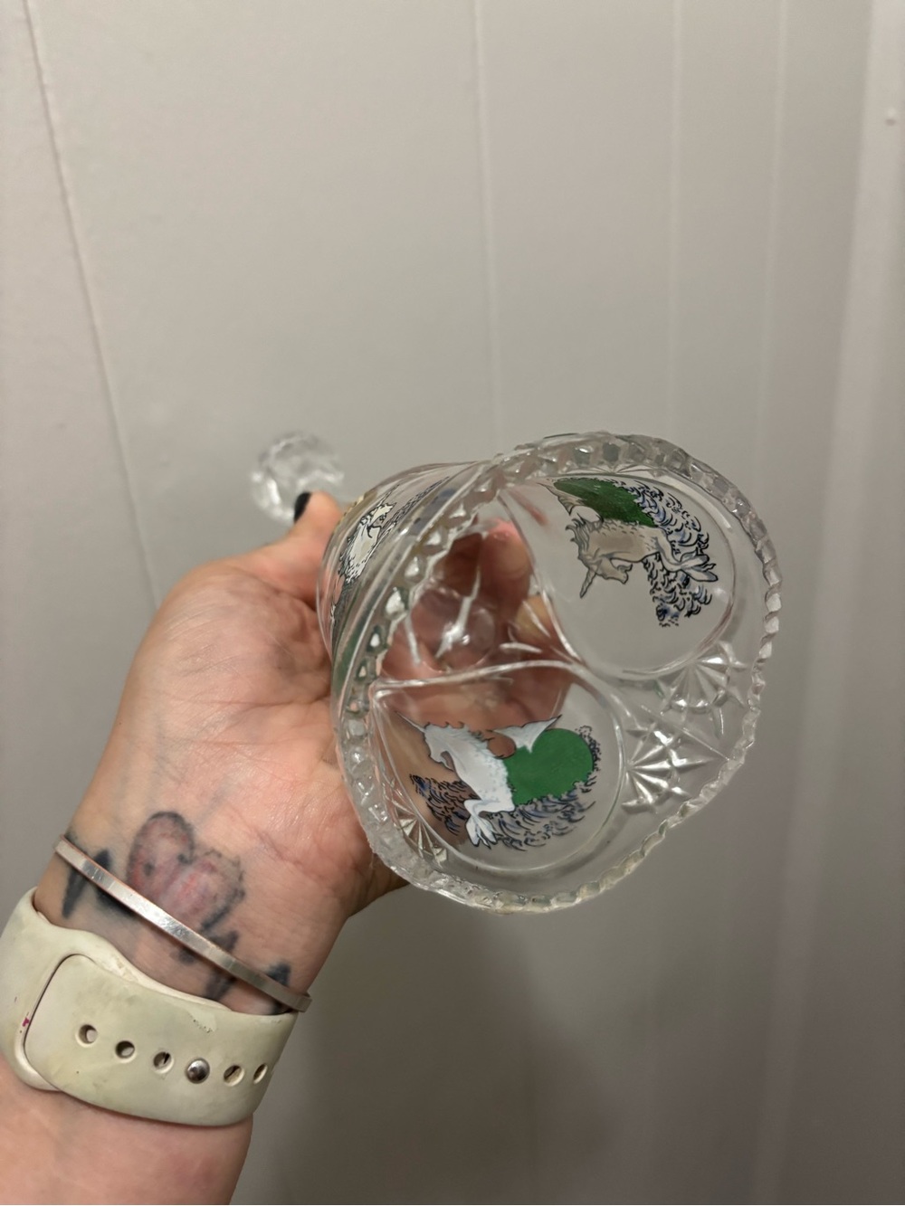 Lead crystal German bell 1985 - Picture 4 of 4
